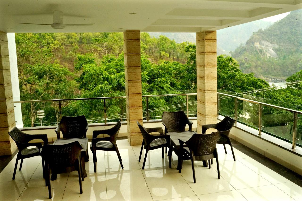 Hotel Trance Ganga Tapovan Bagian luar foto